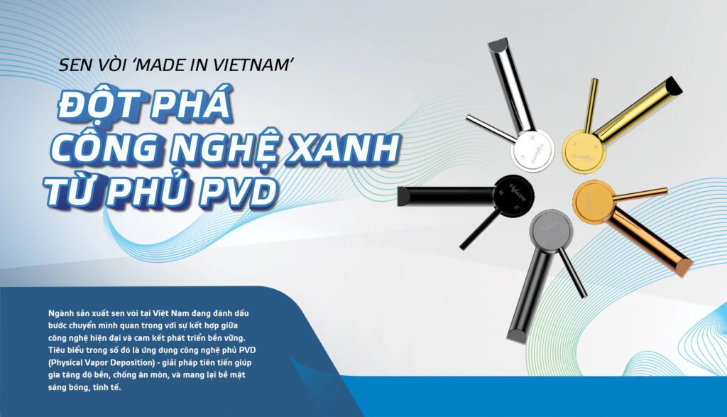 Công nghệ phủ PVD trên sen vòi