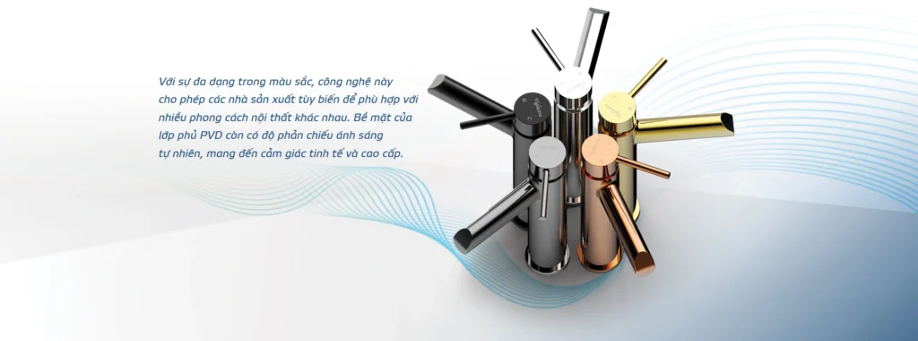 Sen vòi phủ PVD Viglacera với màu sắc đa dạng