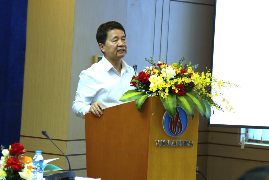 Ông Nguyễn Anh Tuấn - Tổng GĐ công ty phát biểu