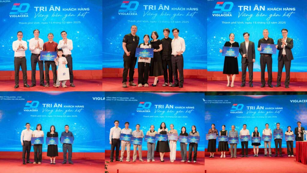 Trúng thưởng bàn cầu thông minh Viglacera