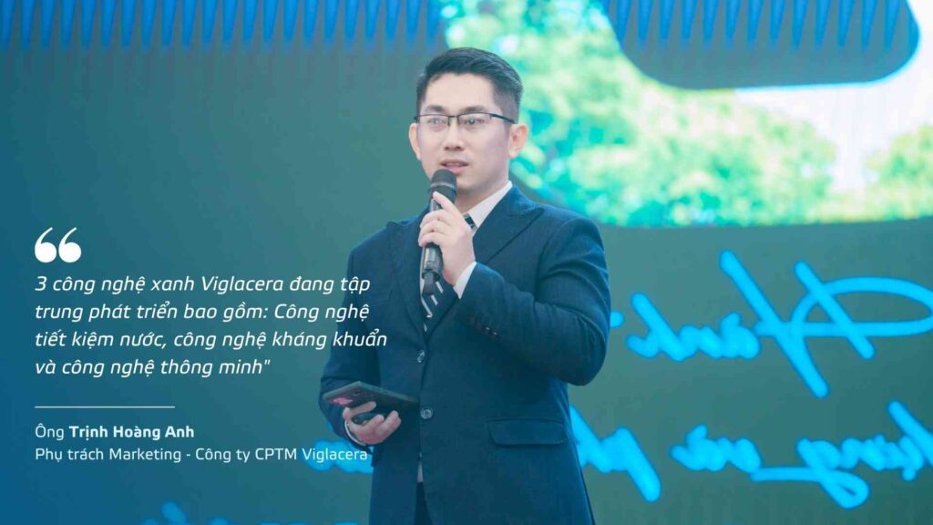 Chia sẻ về công nghệ xanh trên thiết bị vệ sinh Viglacera