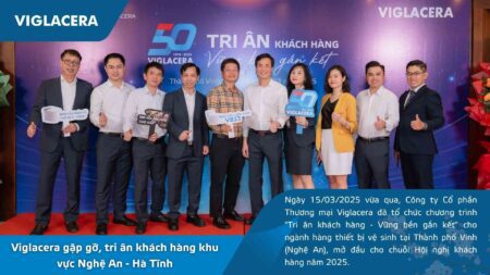 Hội nghị khách hàng Sứ vệ sinh - Sen vòi Viglacera Vinh (Nghệ An) 2025