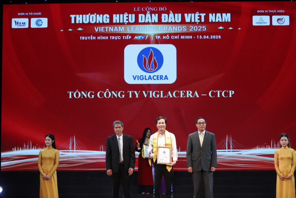 Viglacera là Thương hiệu dẫn đầu Việt Nam – Vietnam Leading Brands 2025