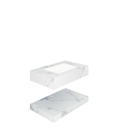 Chậu đặt bàn đá 2 tầng VI14 - 9GP01